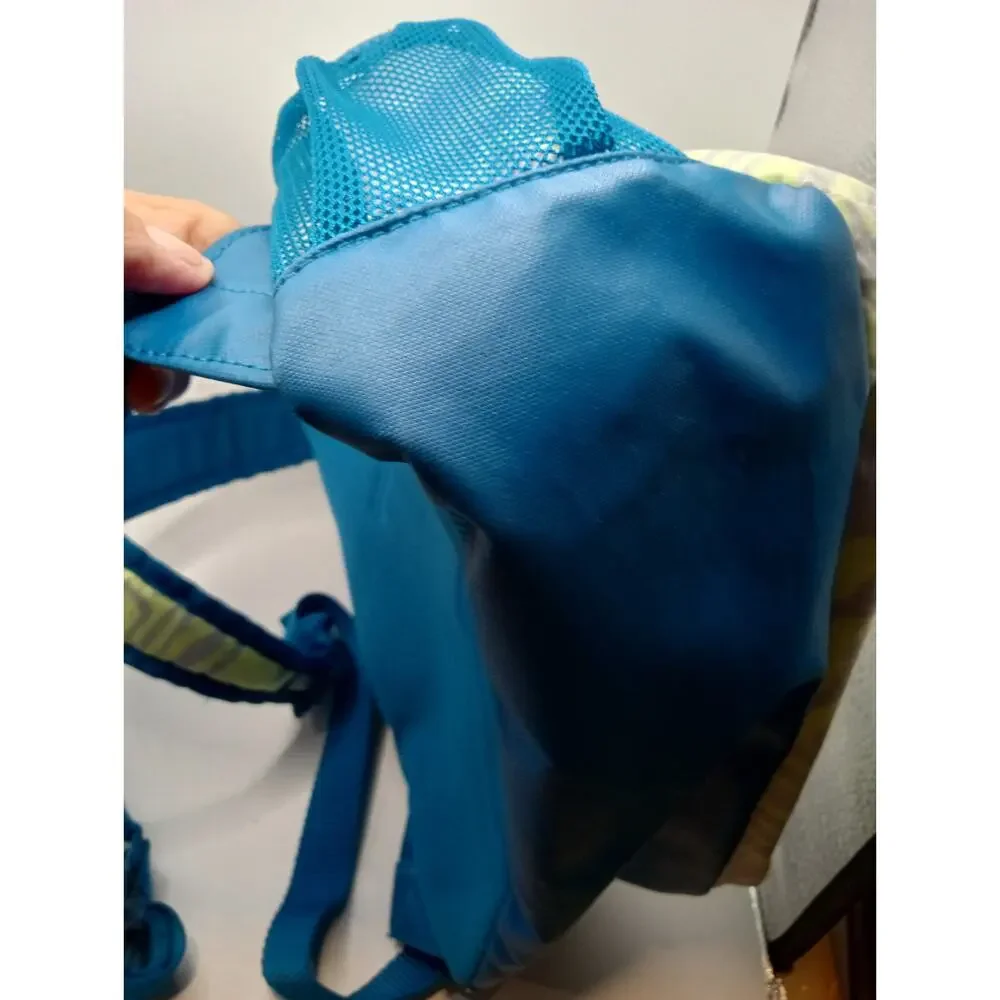 NIKE Small Bookbag Book Bag Teal with Graphic Design  1033